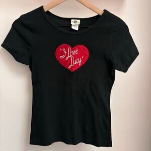 Vintage "I Love Lucy" Baby Y2K Tee Universal Studios Parks Merch- Size Small